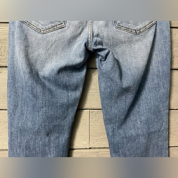 Joe’s Jeans Medium Wash Denim Kency Boyfriend Slim Crop Distressed Jeans Sz 26 - Picture 8 of 16